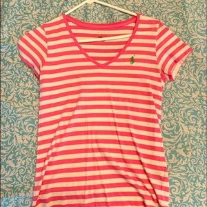 Striped Polo T-Shirt